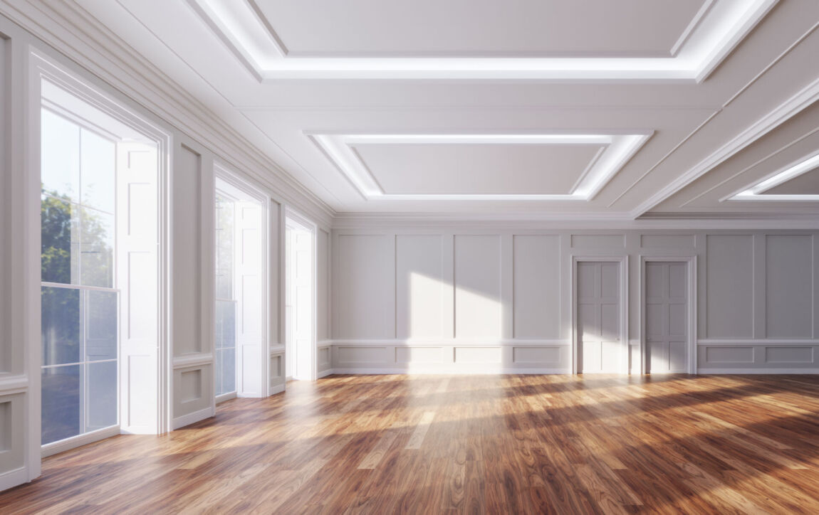 High-quality plastering work in London